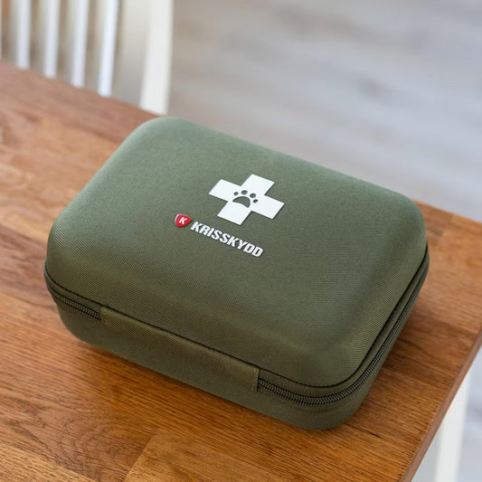 Första hjälpen-kit för hund och katt